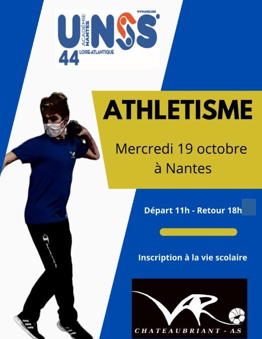 COMPETITION ATHLETISME 19/10/2022