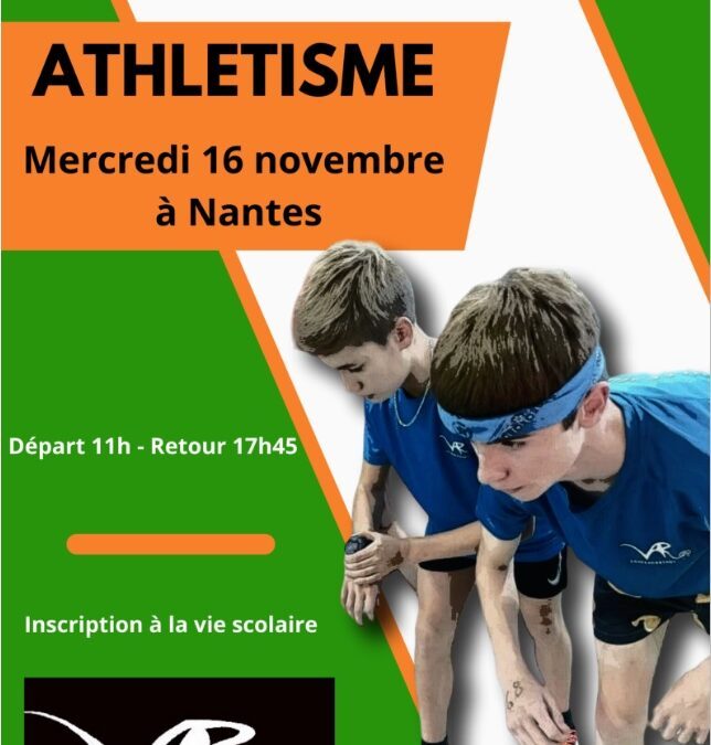 COMPETITION ATHLETISME 16/11/2022