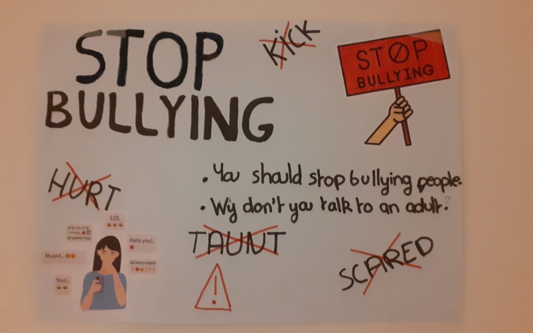 Stop bullying ! quelques travaux d’élèves en nov 22