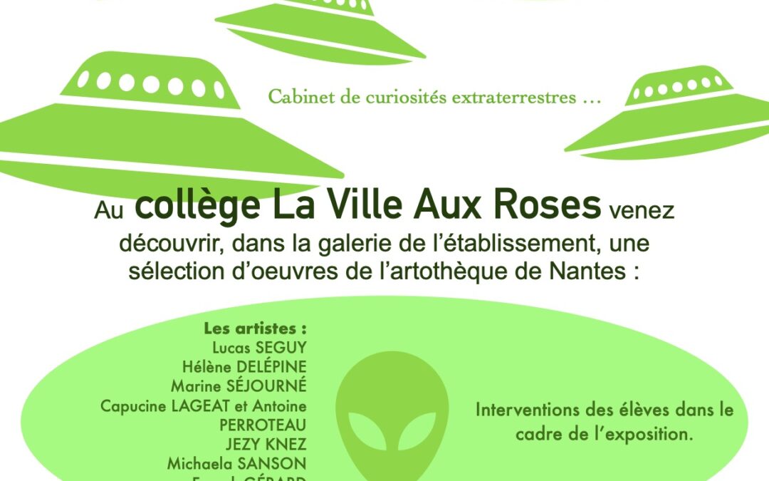 Exposition « Cabinet de curiosités extraterrestres… »